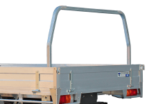 CONTOURED STEEL REMOVABLE REAR RACK TO SUIT OUR FLEET TRAY